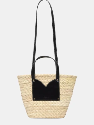 Sessun torebka koszyk damska pleciona