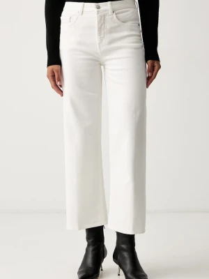 Seventy Venezia jeansy straight damskie biały