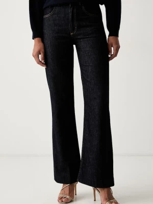 Seventy Venezia jeansy straight damskie granatowy