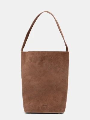 Seventy Venezia torebka shopper damska zamszowa brązowy
