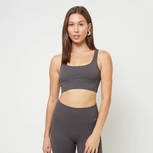 Shadow Grey Ribbed Seamless Bra light/grey, marki Aim'nApparel, w kolorze Szary, rozmiar