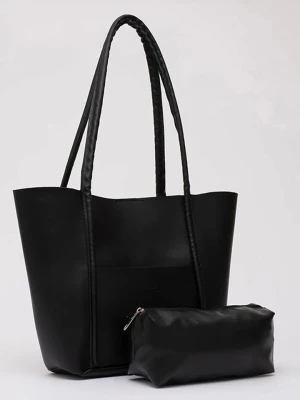 Shaka Shopper bag w kolorze czarnym - 40 x 26 x 8 cm rozmiar: onesize