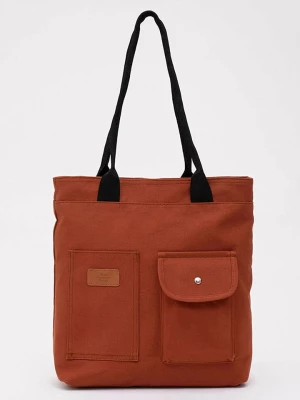 Shaka Shopper bag w kolorze jasnobrązowym - 38 x 34 x 12 cm rozmiar: onesize