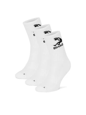 Shaq Skarpety długie SHQ-MB-003-AW24 Biały