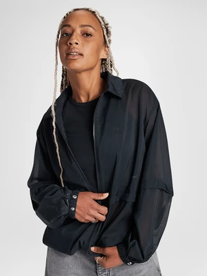 Sheer Layered Jacket Converse