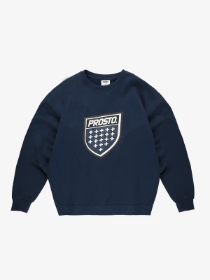 Shield Big bluza bez kaptura męska granatowa Klasyk