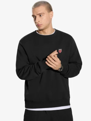 Shield bluza męska czarna Klasyk