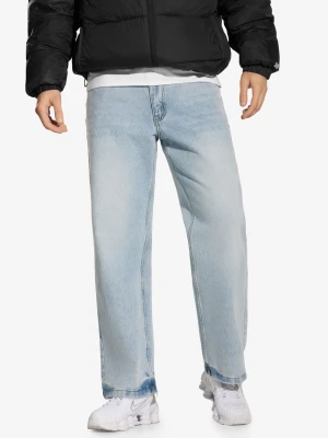 Shield jeansy baggy męskie jasnoniebieskie Klasyk