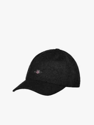 Czapka melton z logo tarczy GANT