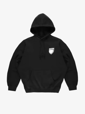 Shield Mini Splash bluza z kapturem męska czarna Klasyk