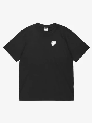 Shield Splash t-shirt bawełniany męski czarny Klasyk