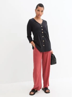 Shirt 2 w1, ciążowy i do karmienia piersią z bawełny organicznej bonprix