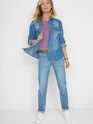 T-shirt z czystej bawełny bonprix