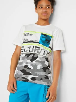 Shirt + krótkie spodnie (2 części), z bawełny organicznej bonprix