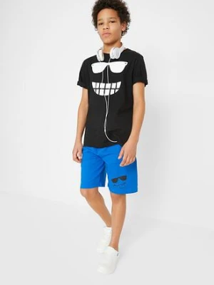 Shirt chłopięcy + krótkie spodnie (2 części), z bawełny organicznej bonprix