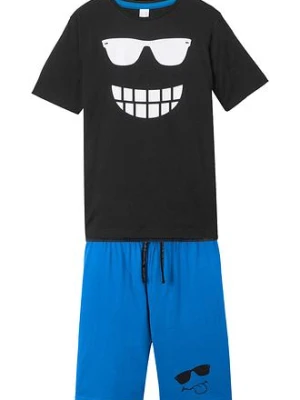 Shirt chłopięcy + krótkie spodnie (2 części), z bawełny organicznej bonprix