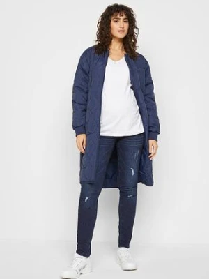 Shirt ciążowy basic (2 szt.), bawełna organiczna bonprix