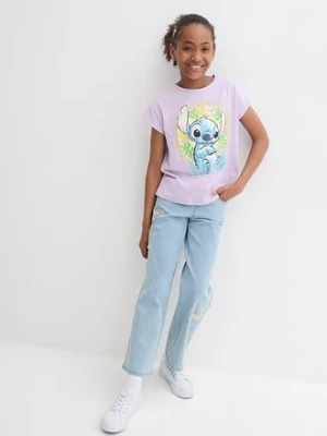 Shirt dziewczęcy Disney Stitch bonprix