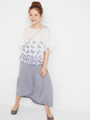 Shirt plażowy dziewczęcy bonprix
