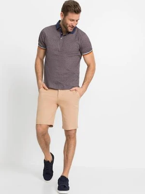 Shirt polo z dżerseju z czystej bawełny organicznej, krótki rękaw bonprix