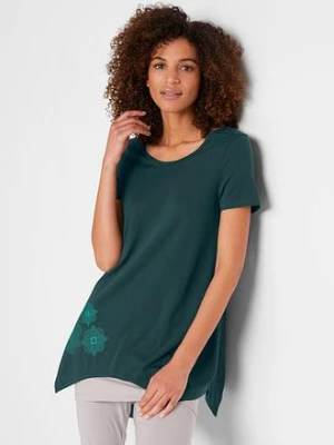 Shirt sportowy, krótki rękaw BonPrix niebieski