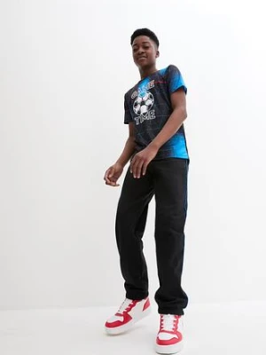 Shirt sportowy ze sportowym motywem bonprix