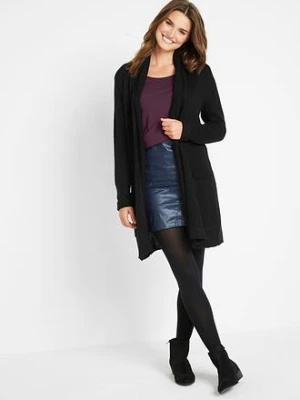 Shirt w dopasowanym fasonie z długim rękawem bonprix