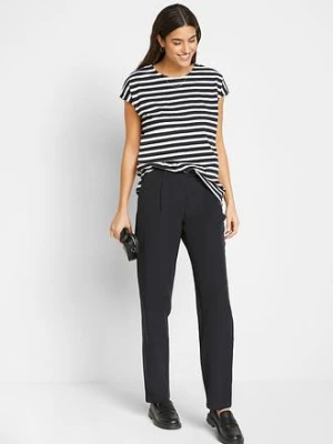 Shirt w paski, z bawełny organicznej bonprix