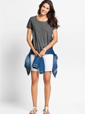 Shirt z czystej bawełny bonprix