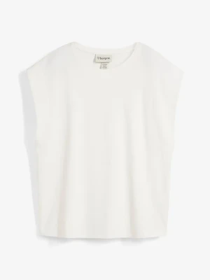 Shirt z czystej bawełny organicznej BonPrix biały