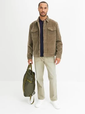 Shirt z dekoltem henley, krótki rękaw (2 szt.), z czystej bawełny organicznej bonprix