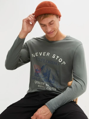 Shirt z długim rękawem (2 szt.) bonprix