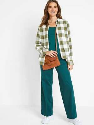 Shirt w dopasowanym fasonie z długim rękawem bonprix