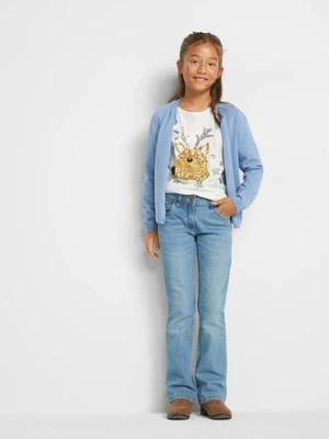 Shirt z długim rękawem, z czystej bawełny organicznej bonprix