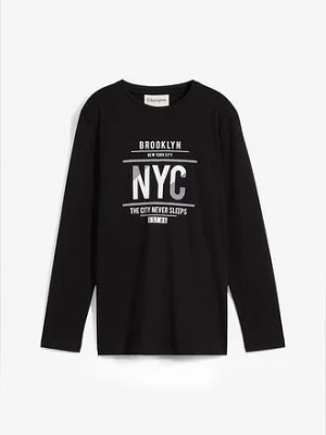 Shirt z długim rękawem, z czystej bawełny organicznej bonprix
