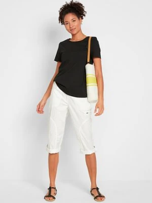 Shirt z krótkim rękawem (2 szt.), z czystej bawełny bonprix