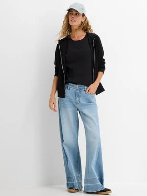 Shirt z krótkim rękawem (2 szt.), z czystej bawełny bonprix