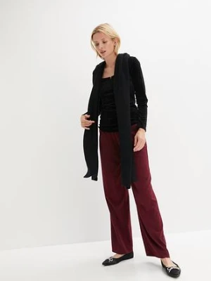 Shirt z miękkiego aksamitu bonprix