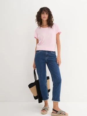 Bluzka z okrągłym dekoltem (5 szt.) bonprix