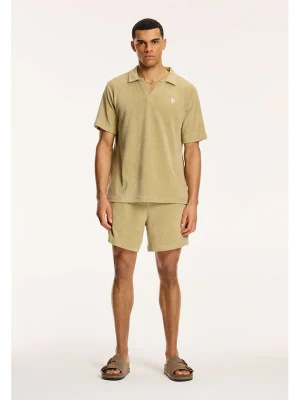 SHIWI Koszulka polo w kolorze beżowym rozmiar: L