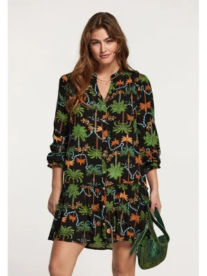 SHIWI Sukienka w kolorze czarno-zielonym rozmiar: XL