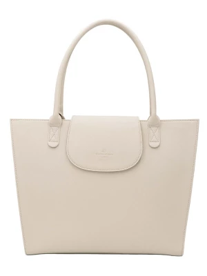 Wind & Vibes Shopper bag "Roma" w kolorze kremowym - 38 x 46 x 13 cm rozmiar: onesize