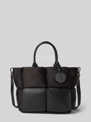 Shopper z pikowanymi szwami Model 'gletsch amelie' Bogner Czarny
