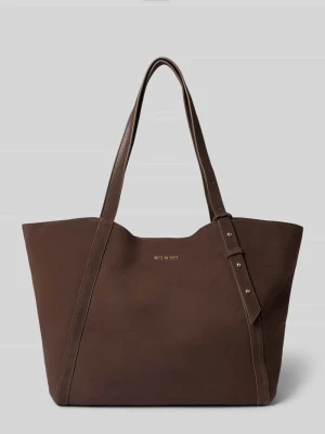 Shopper z prawdziwej skóry Model 'Pretty Wonder' Hey Marly Ciemnobrązowy