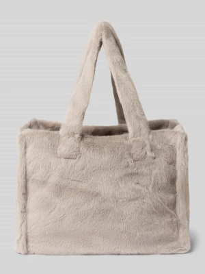 Shopper z zamkiem błyskawicznym White Label