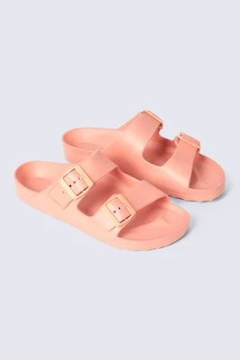 Shore klapki damskie - Pink Animal