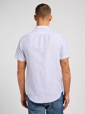 Short Sleeve Leesure Shirt Surf Blue Size