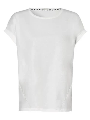 Short Stories Damska koszulka od piżamy Kobiety Bawełna biały jednolity,