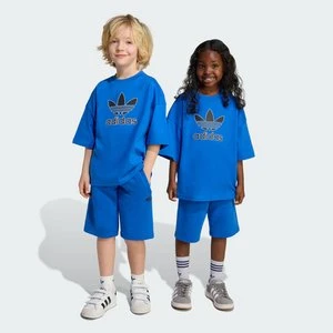 Short Tee Set Big Logo Execution Kids Adidas