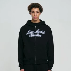 Shutter Zip Hoodie, markiLow Lights Studios, Bluzy, w kolorze czarny, rozmiar: